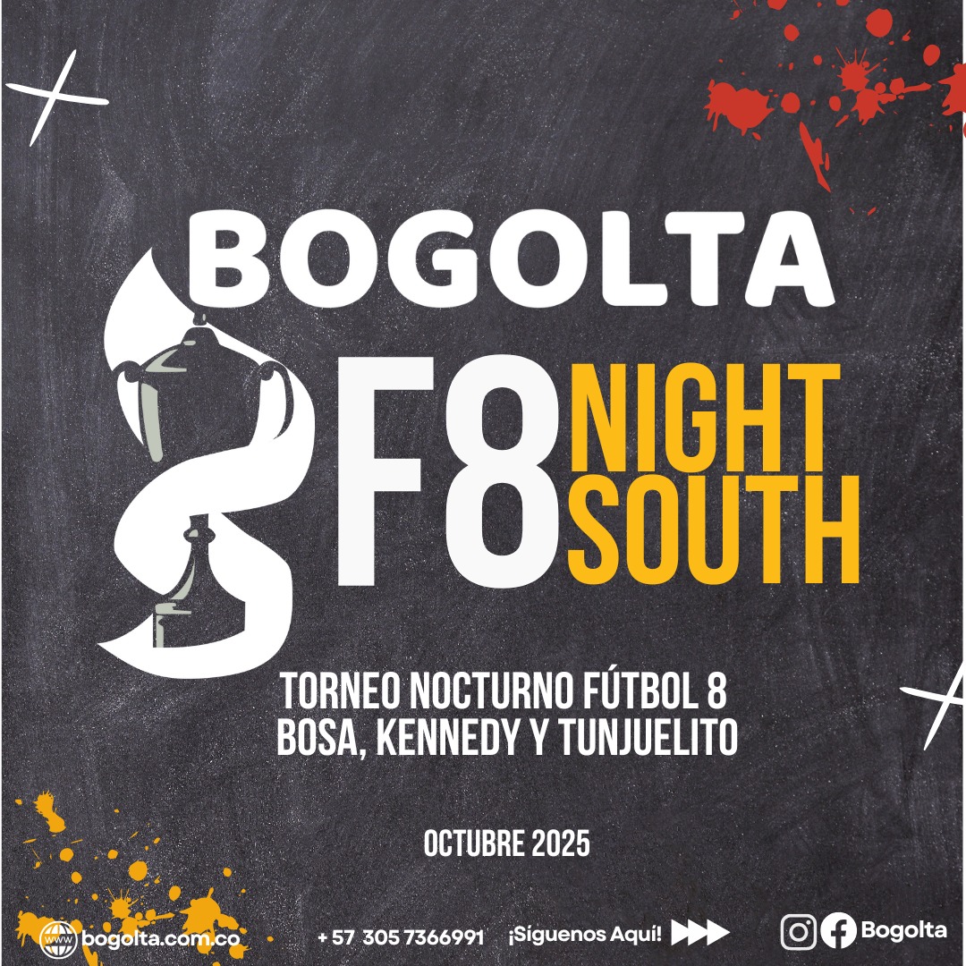 Torneo de futbol 8 nocturno en bogota